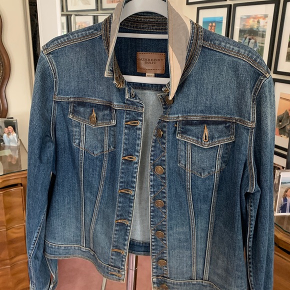 burberry brit denim jacket